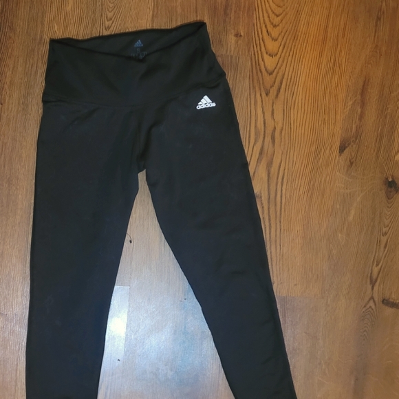 Adidas yoga pants size small, black with pocket - Picture 1 of 4